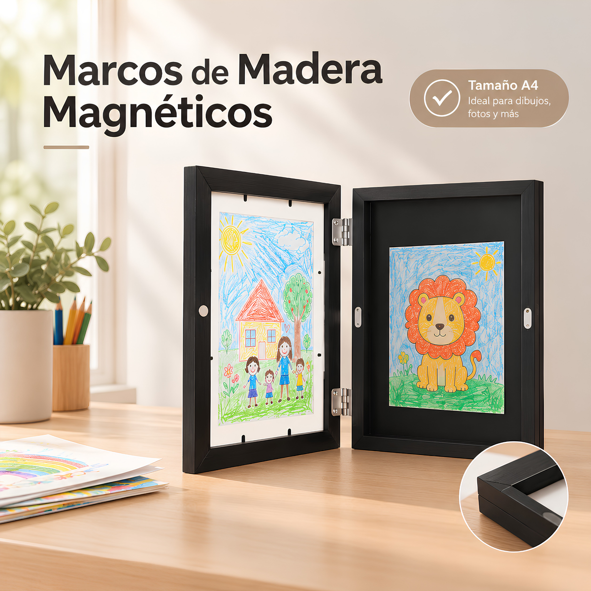 Marco de fotos magnético